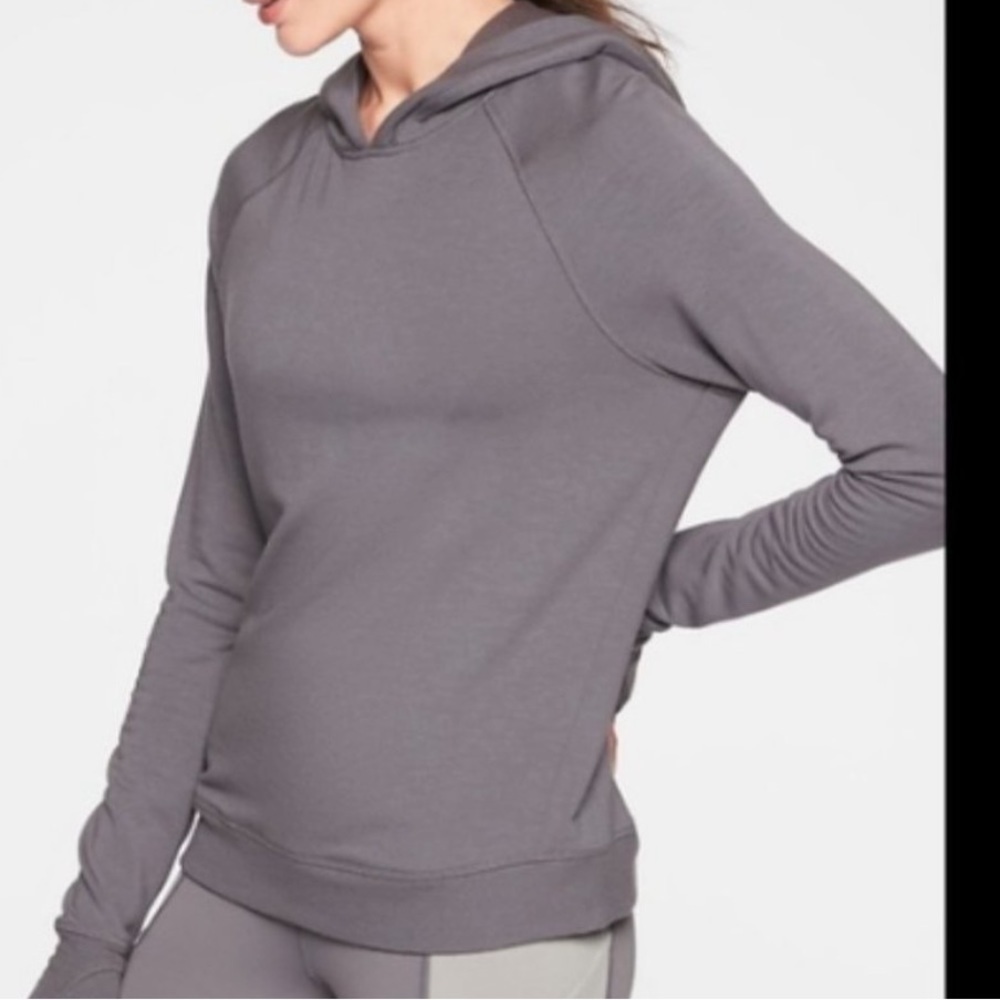 Athleta Criss Cross Back Modal Hoodie